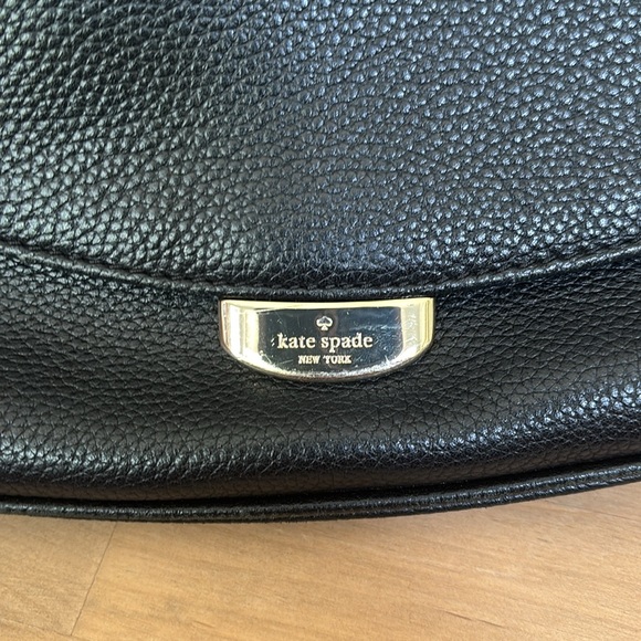 Kate Spade Alecia Mulberry Street Black Crossbody Bag Purse - Picture 10 of 11